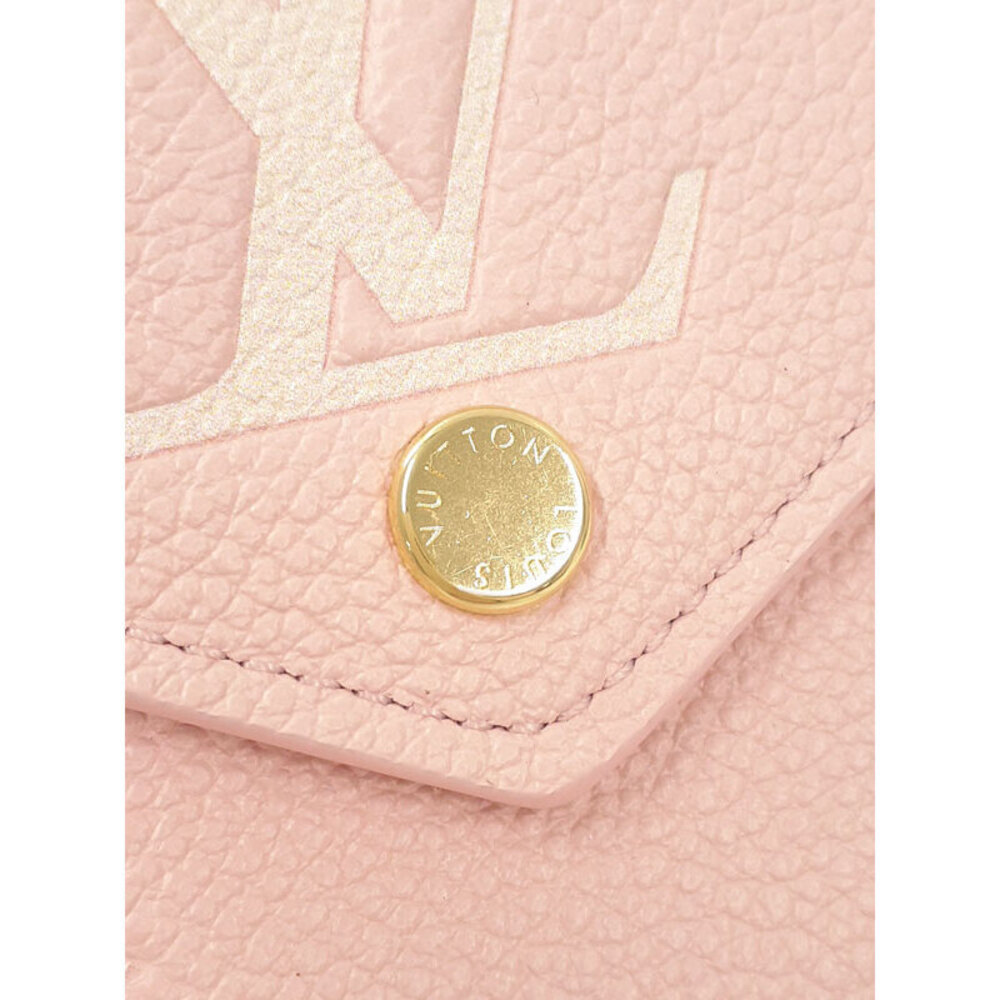 Louis Vuitton Bicolor Monogram Empreinte Portefeuille Victorine Tri fold Wallet - Picture 5 of 5